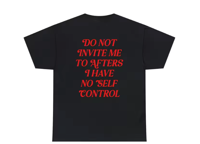 T-Shirt Do Not Invite Me