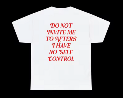 T-Shirt Do Not Invite Me